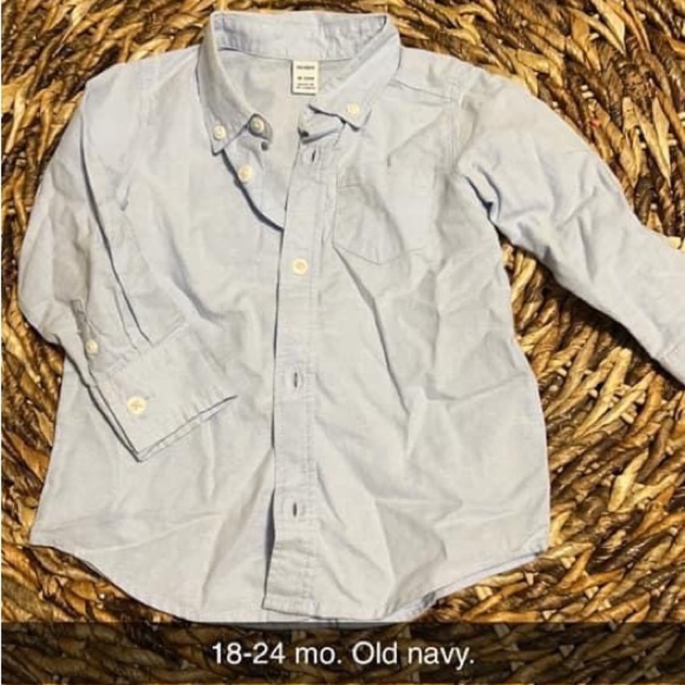 18-24 month old navy, light blue.